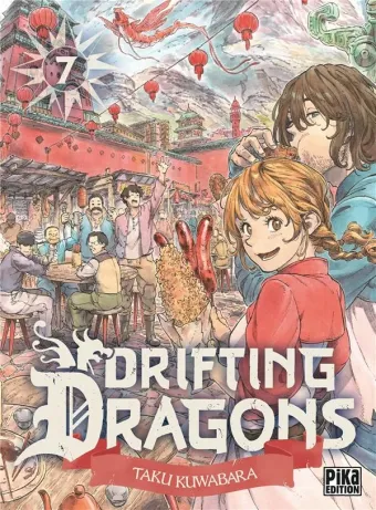 Couverture du manga Drifting dragons Tome 7