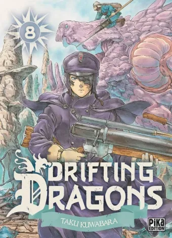 Couverture du manga Drifting dragons Tome 8