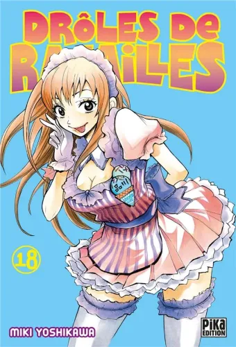 Couverture du manga Drôles de racailles Tome 18