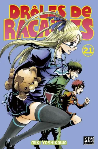 Couverture du manga Drôles de racailles Tome 21