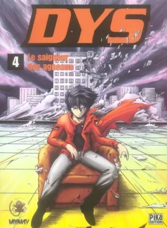 Couverture du manga Dys Tome 4, « Le saigneur des agneaux »