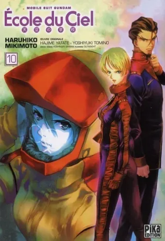 Couverture du manga École du ciel – mobile suit gundam Tome 10