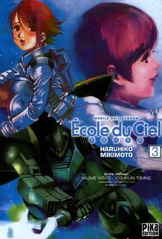 Couverture du manga École du ciel – mobile suit gundam Tome 3