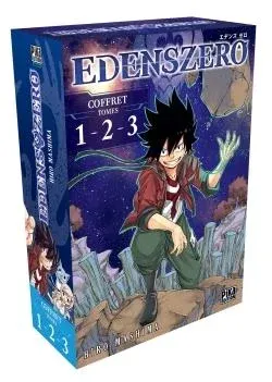 Couverture du manga Edens zero Tome 1, « Dans le ciel de Sakura »