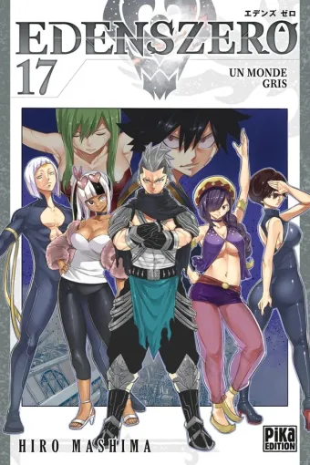 Couverture du manga Edens zero Tome 17, « Un monde gris »