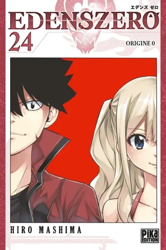 Couverture du manga Edens zero Tome 24, « Origine 0 »