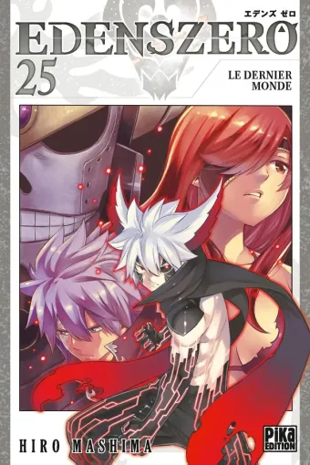 Couverture du manga Edens zero Tome 25, « Le dernier monde »