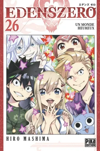 Couverture du manga Edens zero Tome 26, « Un monde heureux »