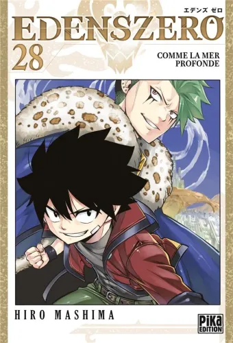 Couverture du manga Edens zero Tome 28, « Comme la mer profonde »