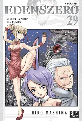 Couverture du manga Edens zero Tome 29, « Depuis la nuit des temps »