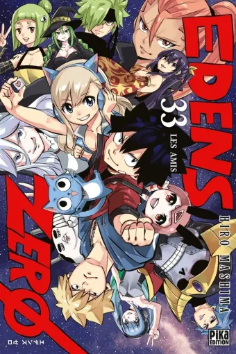Couverture du manga Edens zero Tome 33, « Les amis »