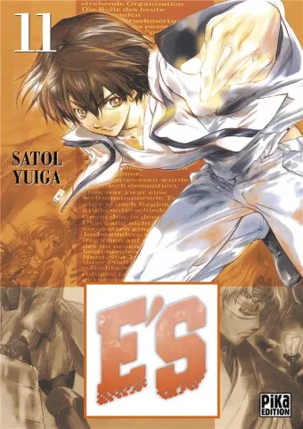 Couverture du manga E’s Tome 11