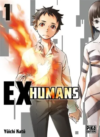 Couverture du manga Ex-humans Tome 1