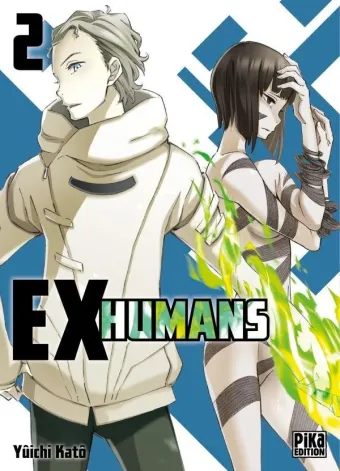 Couverture du manga Ex-humans Tome 2