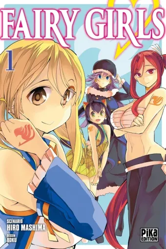 Couverture du manga Fairy girls Tome 1