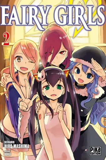 Couverture du manga Fairy girls Tome 2