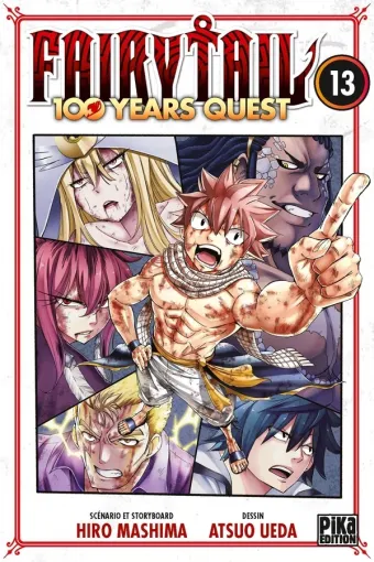 Couverture du manga Fairy tail – 100 years quest Tome 13