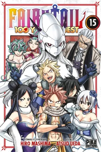 Couverture du manga Fairy tail – 100 years quest Tome 15