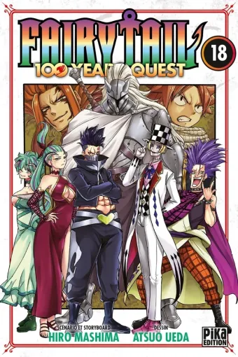 Couverture du manga Fairy tail – 100 years quest Tome 18