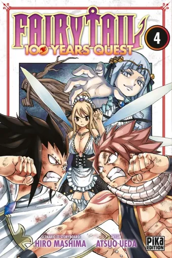 Couverture du manga Fairy tail – 100 years quest Tome 4