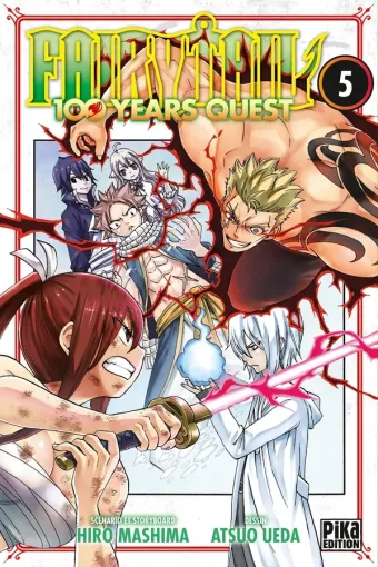 Couverture du manga Fairy tail – 100 years quest Tome 5