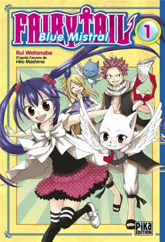 Couverture du manga Fairy Tail – blue mistral Tome 1