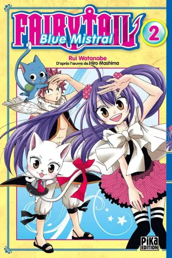 Couverture du manga Fairy Tail – blue mistral Tome 2