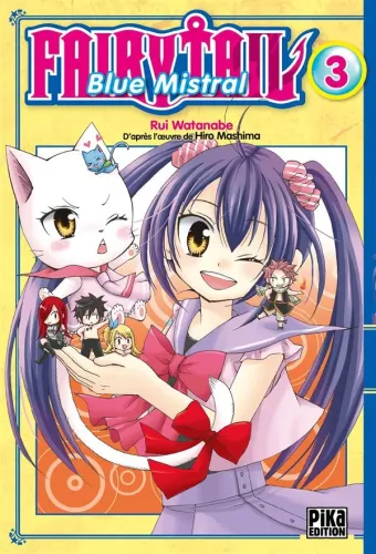 Couverture du manga Fairy Tail – blue mistral Tome 3