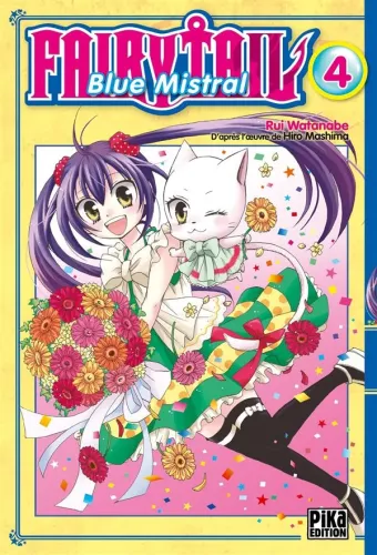 Couverture du manga Fairy Tail – blue mistral Tome 4