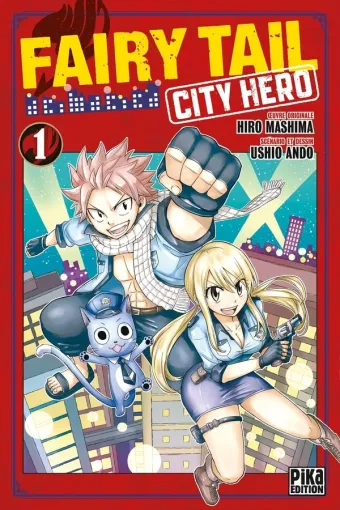 Couverture du manga Fairy Tail – city hero Tome 1