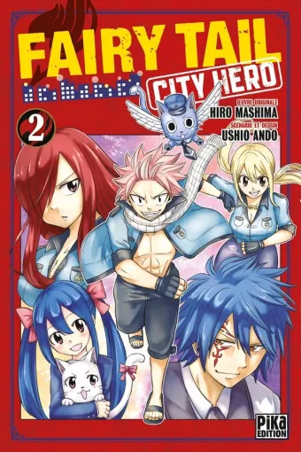 Couverture du manga Fairy Tail – city hero Tome 2