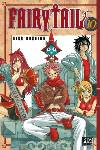 Couverture du manga Fairy Tail Tome 10