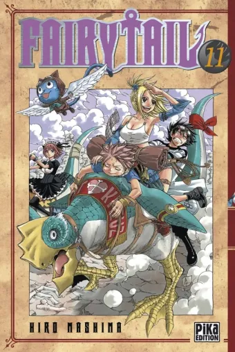 Couverture du manga Fairy Tail Tome 11