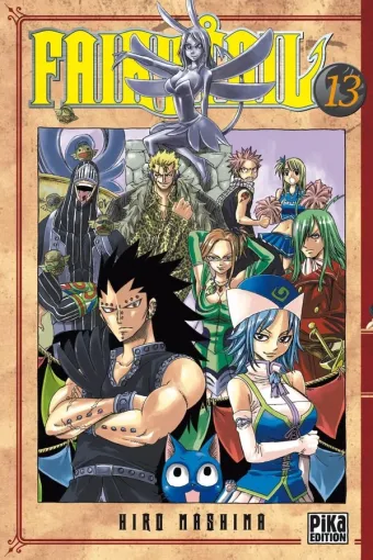 Couverture du manga Fairy Tail Tome 13