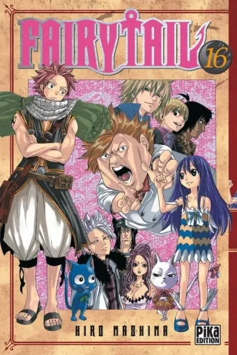 Couverture du manga Fairy Tail Tome 16
