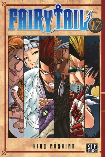 Couverture du manga Fairy Tail Tome 17
