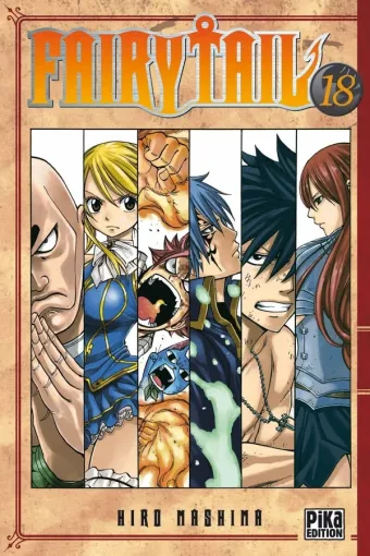 Couverture du manga Fairy Tail Tome 18