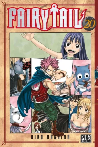 Couverture du manga Fairy Tail Tome 20