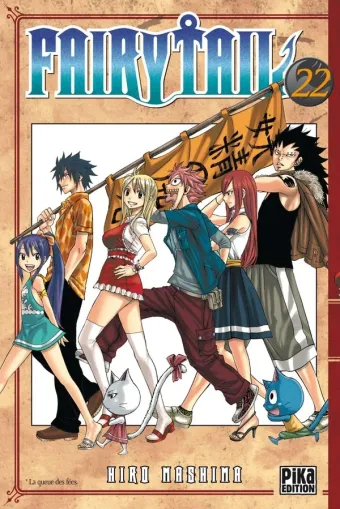 Couverture du manga Fairy Tail Tome 22