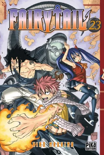 Couverture du manga Fairy Tail Tome 23