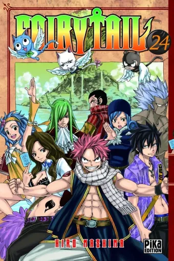 Couverture du manga Fairy Tail Tome 24