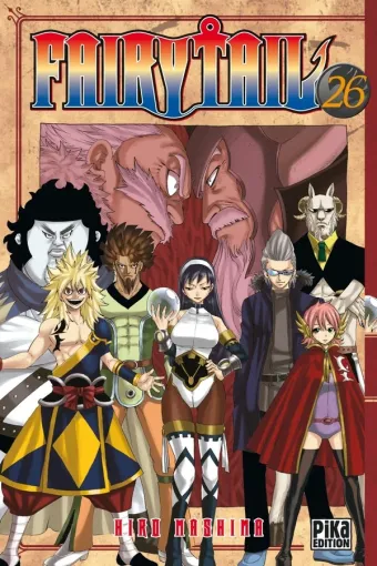 Couverture du manga Fairy Tail Tome 26