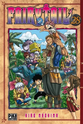 Couverture du manga Fairy Tail Tome 28