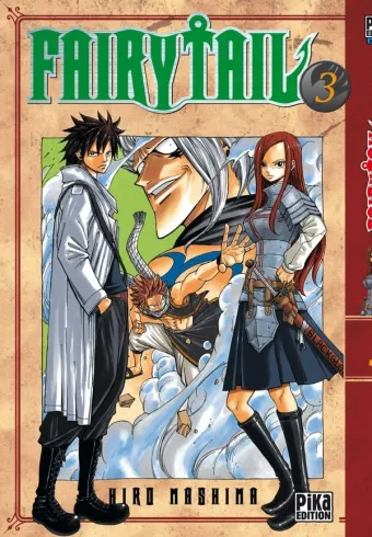 Couverture du manga Fairy Tail Tome 3
