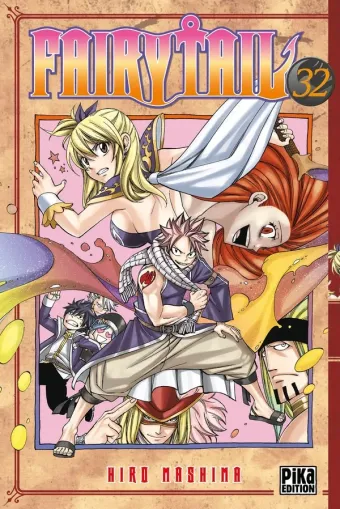 Couverture du manga Fairy Tail Tome 32