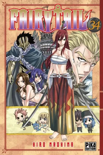 Couverture du manga Fairy Tail Tome 34