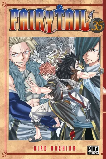 Couverture du manga Fairy Tail Tome 35