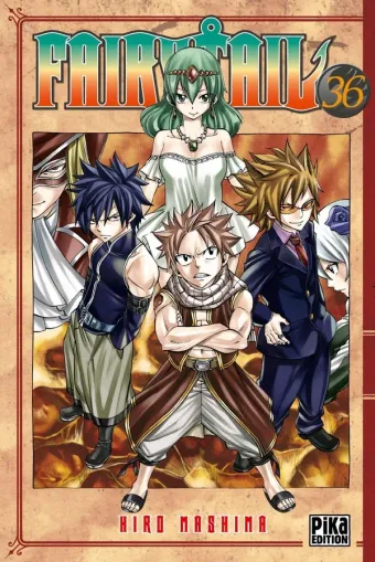 Couverture du manga Fairy Tail Tome 36