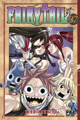 Couverture du manga Fairy Tail Tome 37