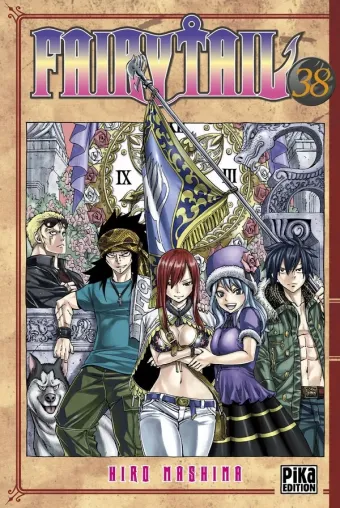 Couverture du manga Fairy Tail Tome 38